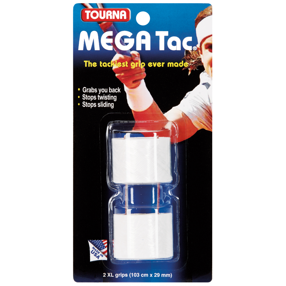 Tourna Mega Tac Overgrip (2 Pack)