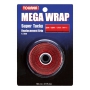 Tourna Mega Wrap Tennis Racquet Replacement Grip (Red)