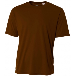 A4 Men's Performance Crew Shirt (Brown)
