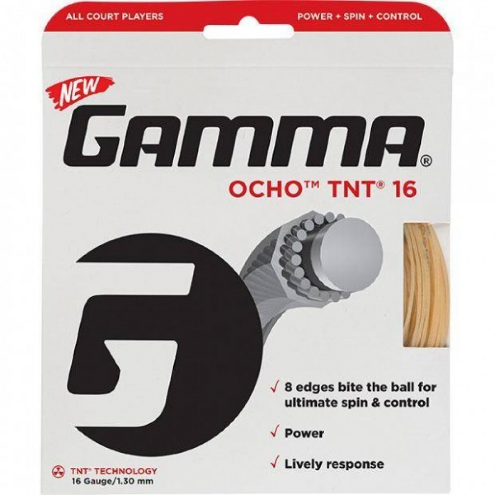 Gamma OCHO TNT 17g Tennis String (Set)