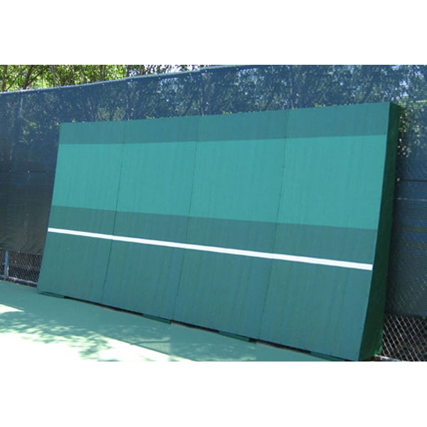 REAListic StraightTilt Tennis Backboard 8'H x 16'W