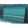 REAListic Straight-Tilt Tennis Backboard 8'H x 16'W