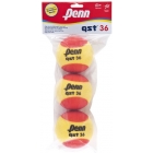 Penn QST 36 Red Foam Tennis Balls (3 Balls) -