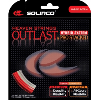 Solinco Hybrid Outlast 17g/Pro Stacked 16g