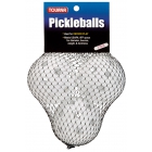 Tourna Indoor White Pickleballs (3-Pack) -
