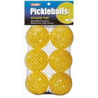 Tourna Outdoor Optic Yellow Pickleballs (6-Pack) -