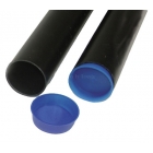 Round Thick Wall PVC Sleeves For 2 7/8 Inch Tennis Posts -