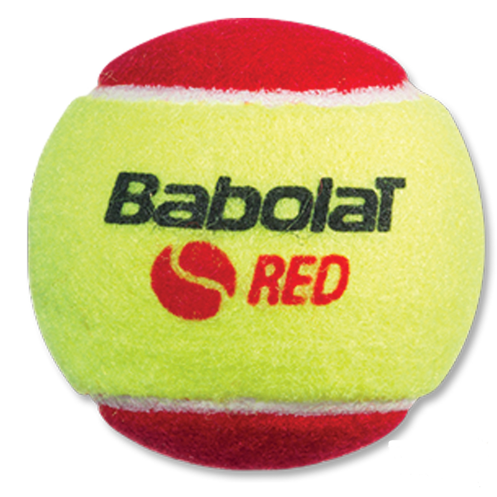 Babolat Kids Red Felt Tennis Ball (24 Ball Bag)