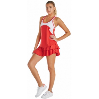 DUC Belle Women's Tennis Skirt (Red) [SALE]
