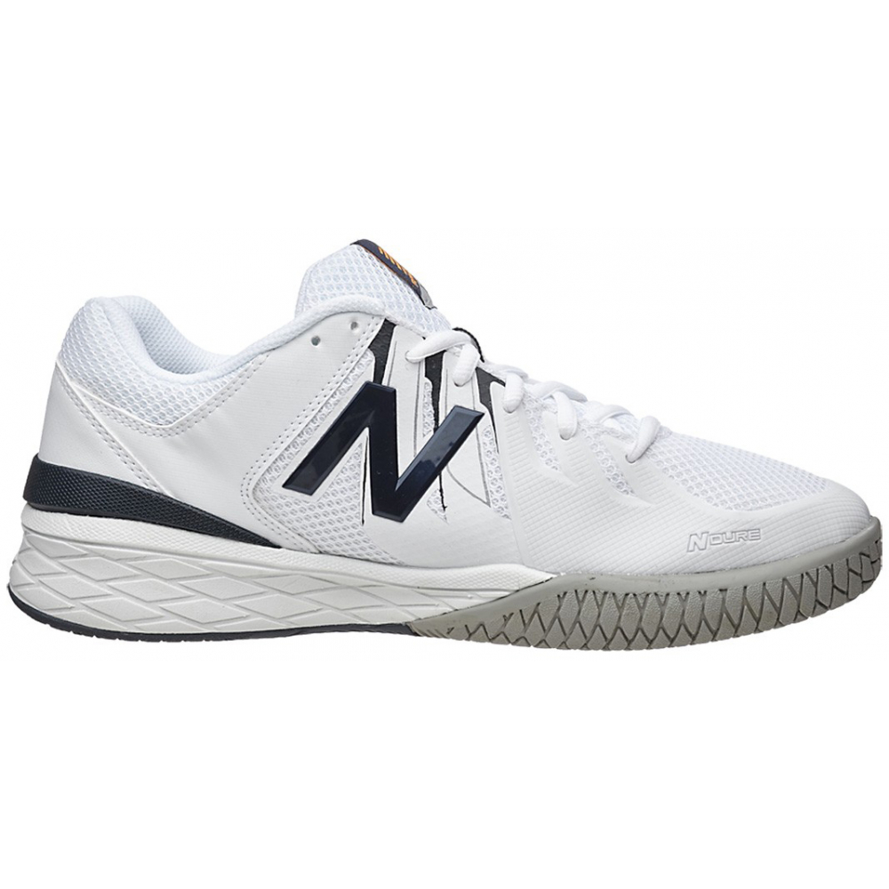 New Balance Men's MC1006BW (D) Tennis Shoes (White/Black)