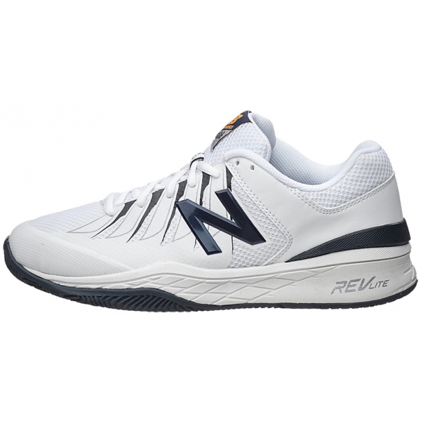 New Balance Men's MC1006 (4E) Tennis Shoes (White/Black) - Do It Tennis