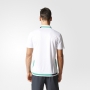 Adidas Men's Roland Garros Tennis Polo (Core Green/White/Night Grey)