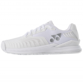 STE4LW Yonex Women's Power Cushion Eclipsion 4 Tennis Shoes (White) Left