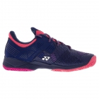 Yonex Women’s Power Cushion Sonicage 2 Tennis Shoes (Navy/Pink) -