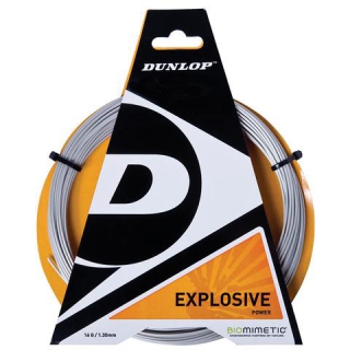 Dunlop Explosive Polyester 17g Tennis String (Set)