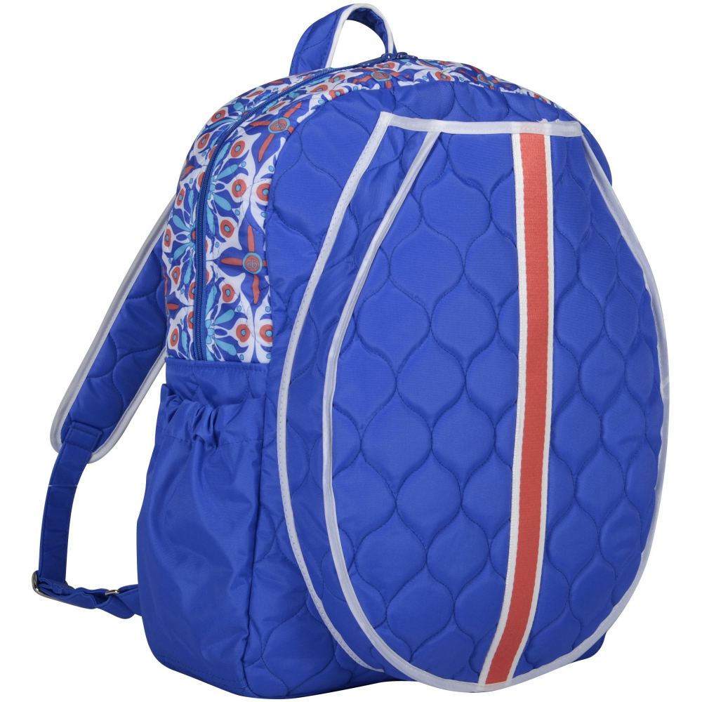 266032 CindaB Tennis Backpack (Royal Bonita)