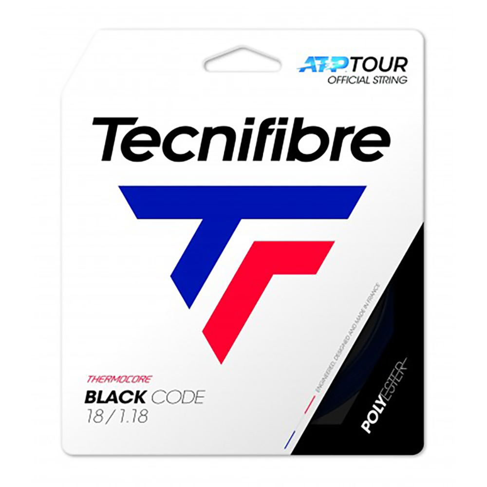 Tecnifibre Black Code 18g Tennis String (Set)