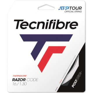 Tecnifibre ATP Razor Code White 17g Tennis String (Set)
