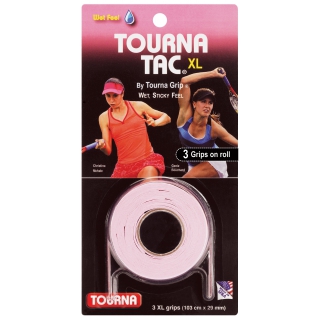 Tourna Tac XL Pink Overgrip (3 Pack)