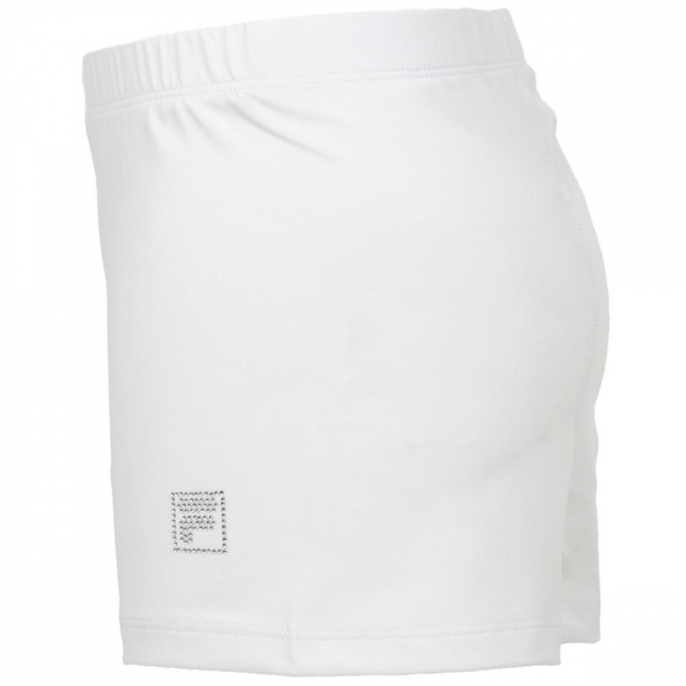 Fila Girl's Core Performance Tennis Ball Shorties (White)
