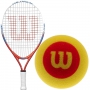 Wilson US Open Junior Tennis Racquet, Red Foam Tennis Balls