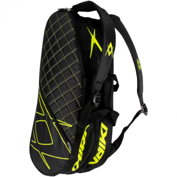 Volkl Tour Combi 6-Pack Bag (Black/Neon Yellow) - Do It Tennis