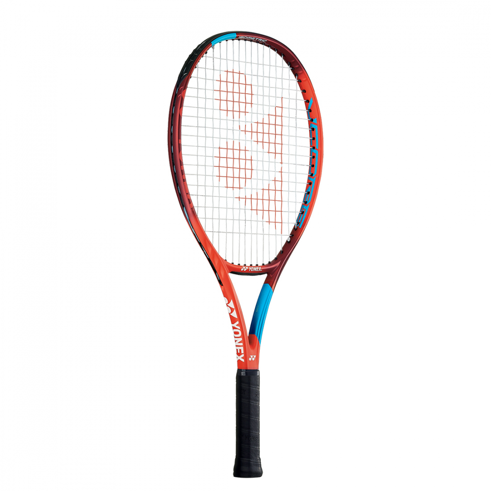 Yonex VCORE 25 Inch 6th Gen Junior Tennis Racquet (Tango Red)