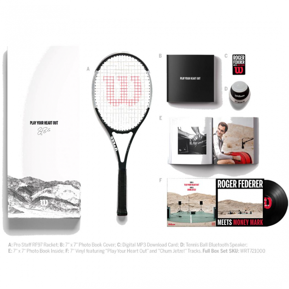 Wilson Limited Edition RF97 Tennis Racquet VIP Box Set