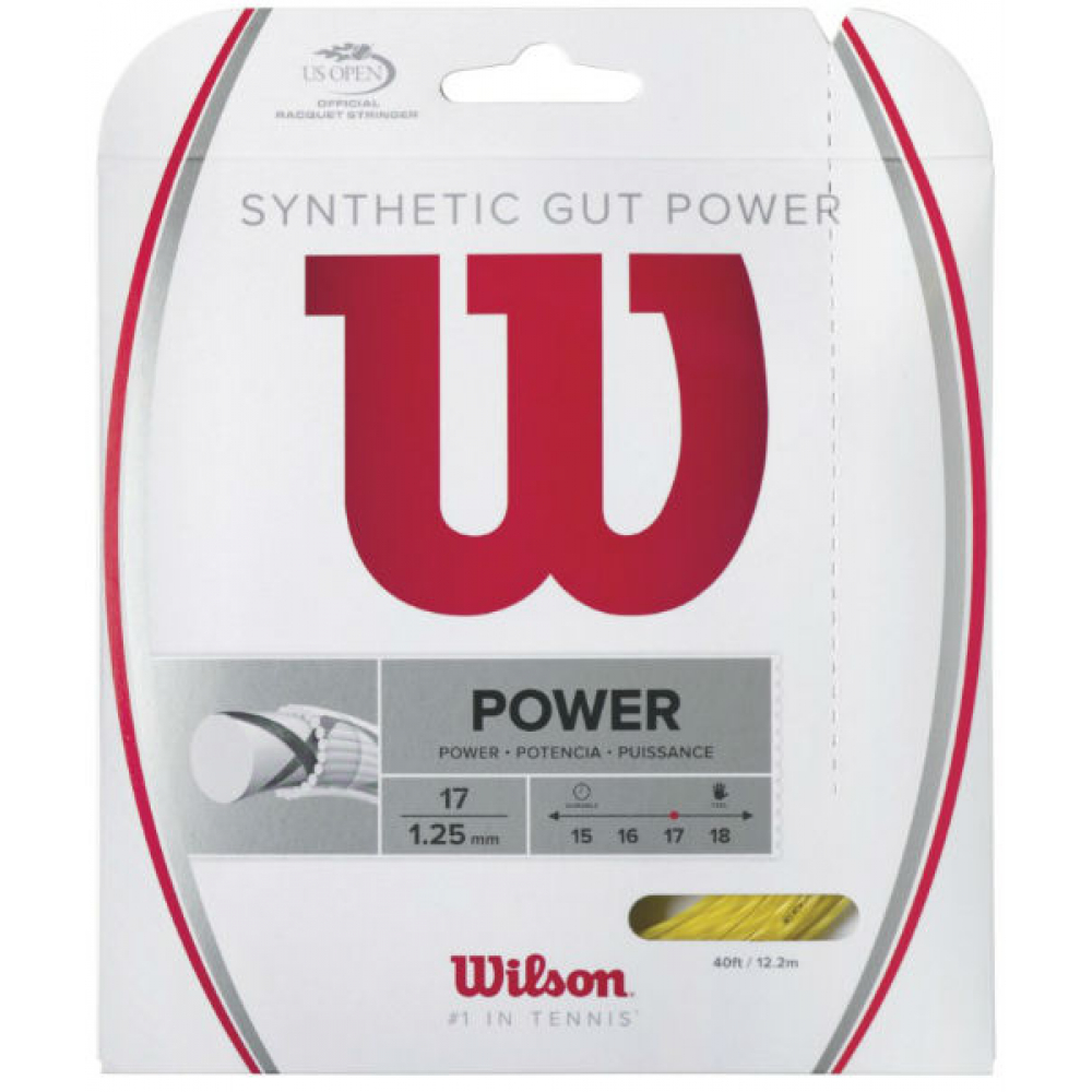 Wilson Synthetic Gut Power 17g Gold (Set)