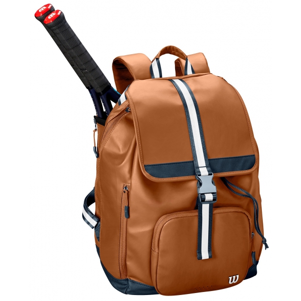 Wilson Women's FoldOver Tennis Backpack (Brown) Do It Tennis