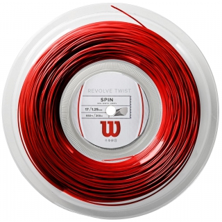 Wilson Revolve Twist 17g Red Tennis String (Reel)
