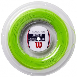 Wilson Sensation 16g Neon Green Tennis String (Reel)