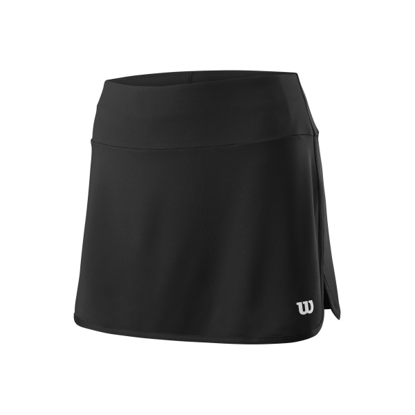 Wilson Women's 12.5 Inch Team Tennis Skirt (Black) - Do It Tennis