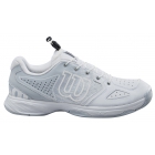 Wilson Junior Kaos QL Tennis Shoes (White/Pearl Blue/Black) -