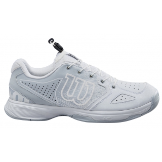 Wilson Junior Kaos QL Tennis Shoes (White/Pearl Blue/Black)