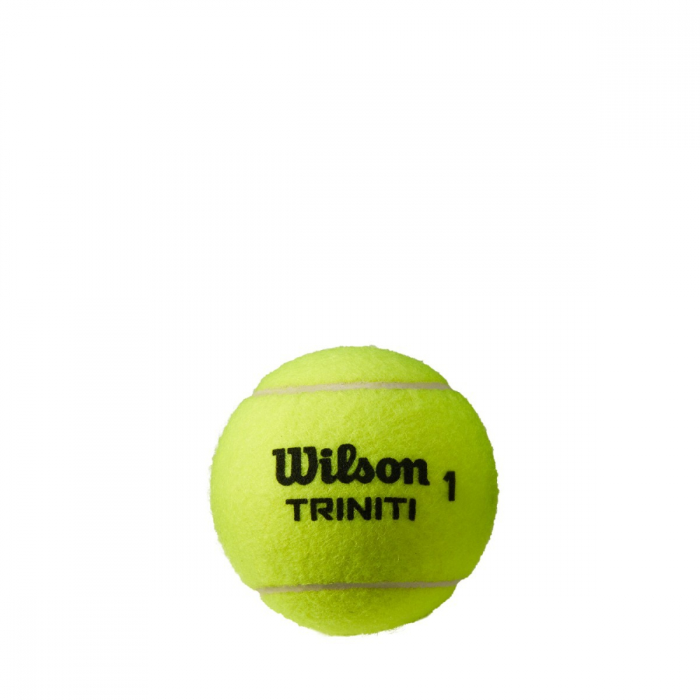 Wilson Tennis Balls Triniti Set of 4 Balls 100% Recyclable Case Wrt125200 