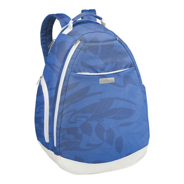 Wilson Women's Blue Print Tennis Backpack Do It Tennis