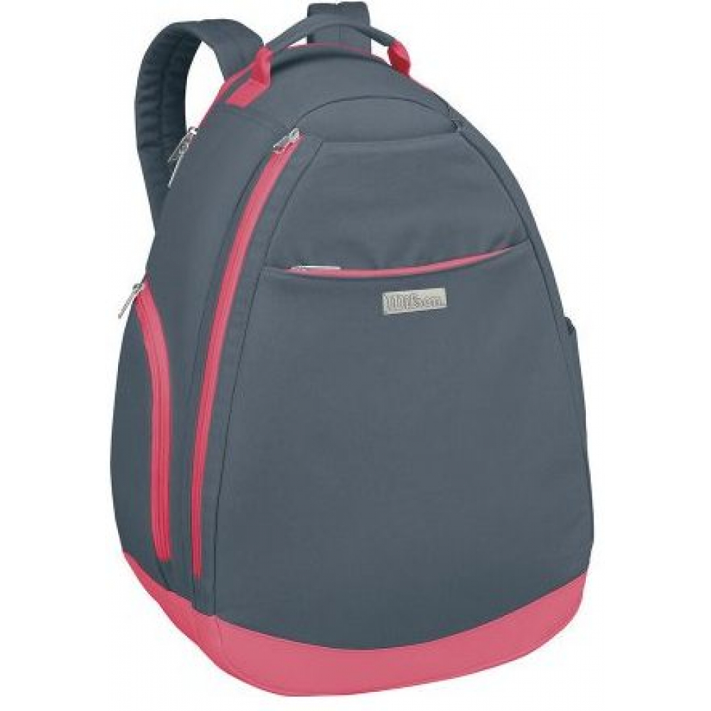 Wilson Women's Grey/Pink Tennis Backpack
