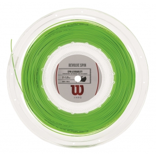 Wilson Revolve Spin 17g Tennis String Green (Reel)