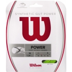 Wilson Synthetic Gut Power 16g Lime Green Tennis String (Set) -