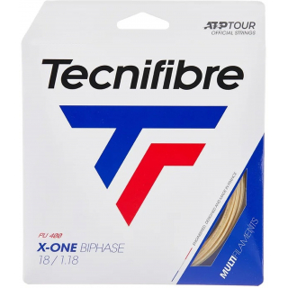 xonestring18 Tecnifibre X-One Biphase Tennis String 18g (Set)
