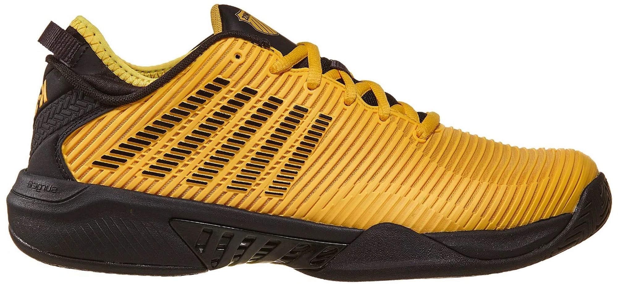 06615-071 K-Swiss Men's Hypercourt Supreme Tennis Shoes (Amber Yellow/Moonless Night)