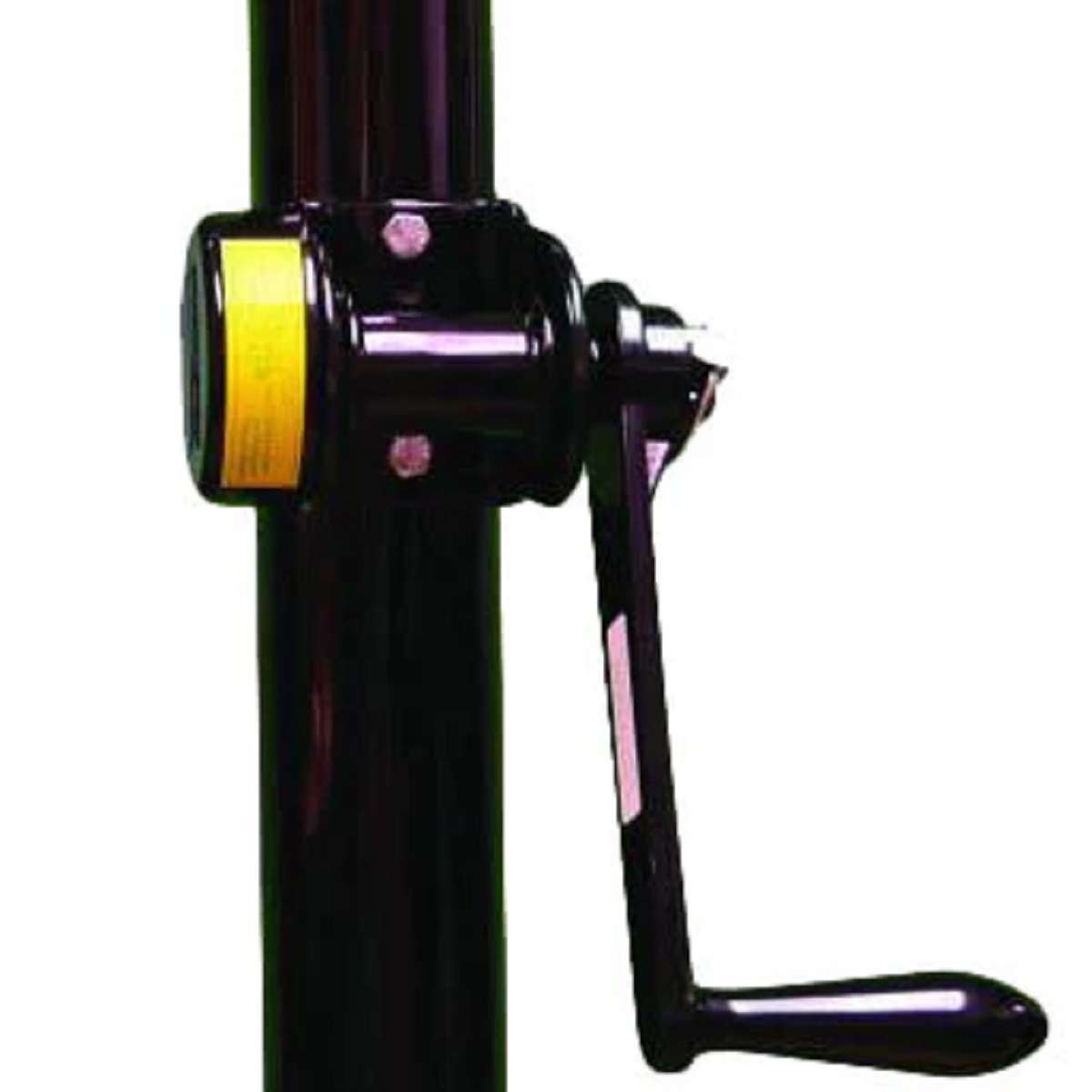 Har-Tru Deluxe Heavy-Duty Universal Tennis Net Post Reel (Black)