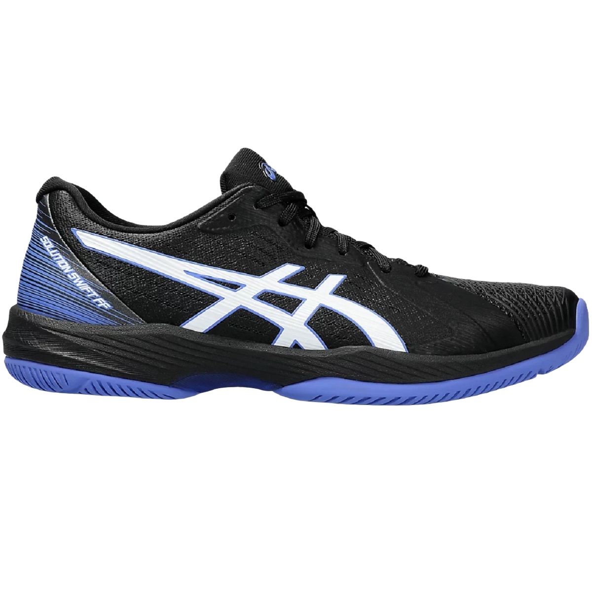 1041A298-003 Asics Men's Solution Swift FF Tennis Shoes (Black/Sapphire)
