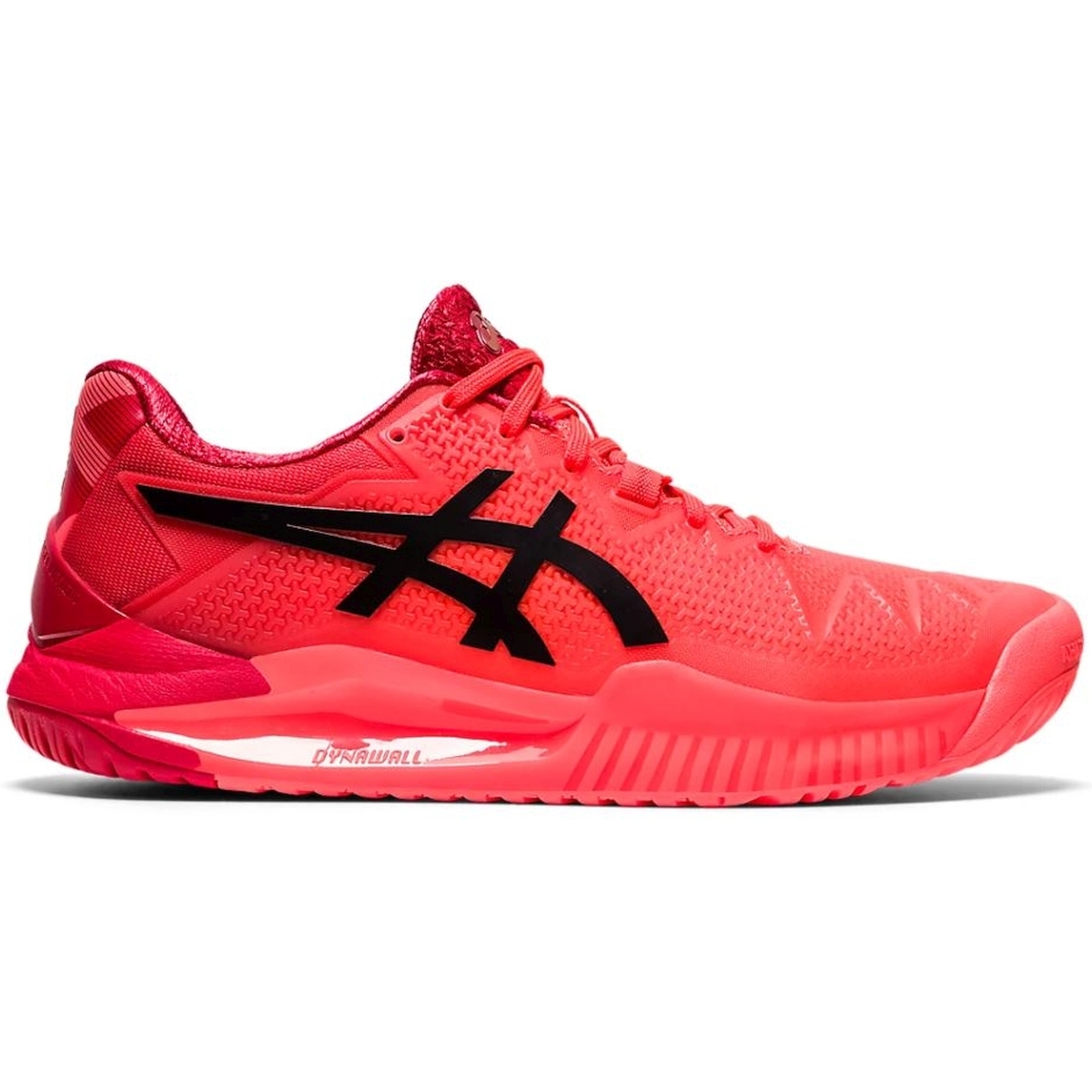 1042A131-701 Asics Women's Gel-Resolution 8 Tokyo Tennis Shoes (Sunrise Red/Eclipse Black)