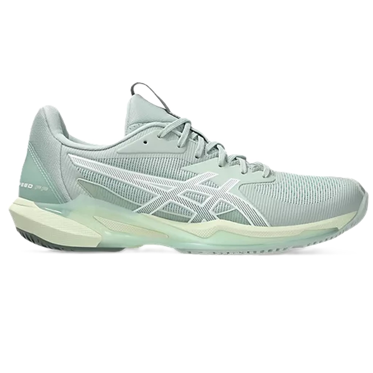 1042A250-301 Asics Women's Solution Speed FF 3  Tennis Shoes (Lichen Rock/White)
