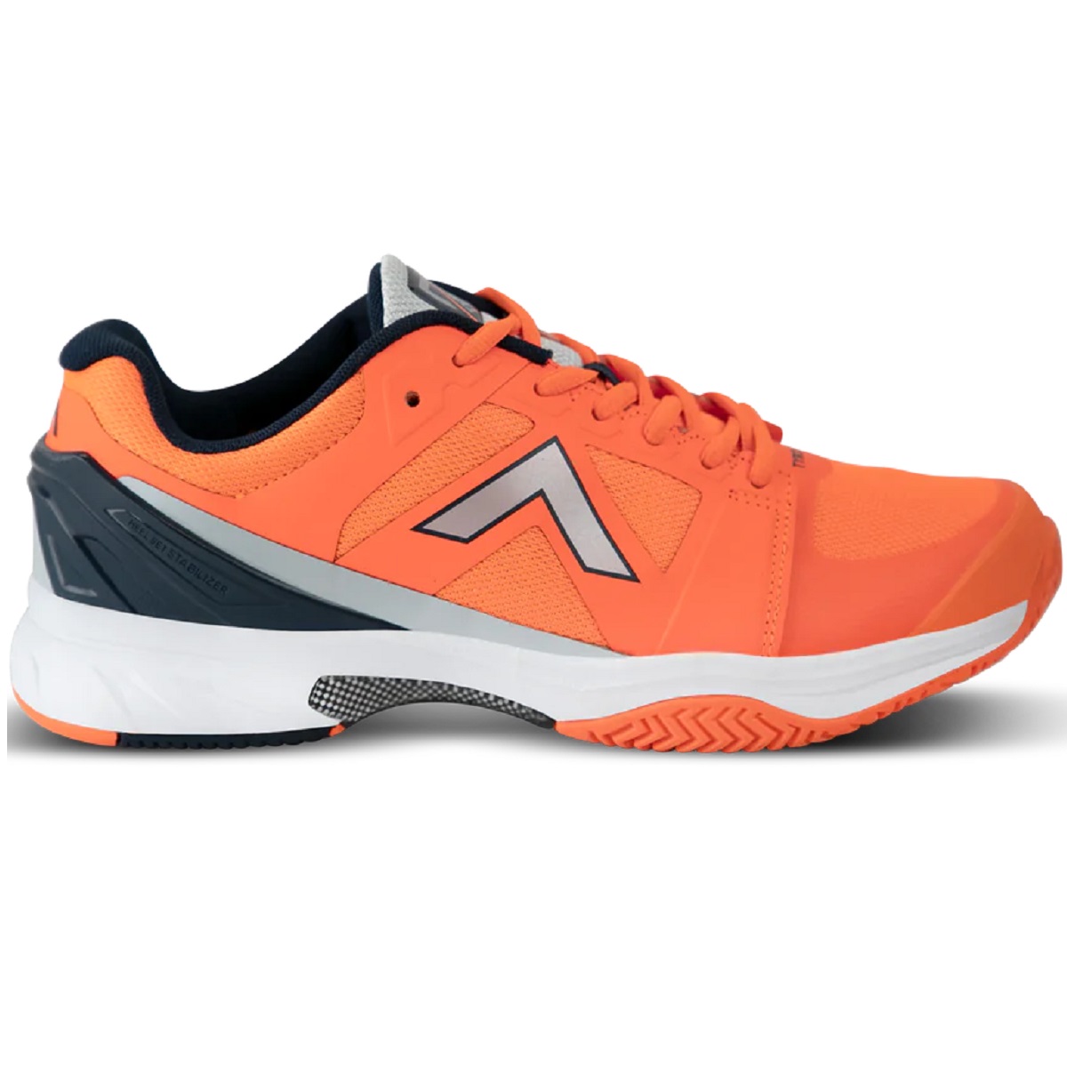1200-ORNV Tyrol Men's Striker-V Pro Pickleball Shoes (Orange/Navy)