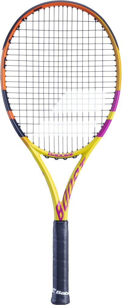 121226-100 Babolat Boost Aero Rafa Tennis Racquet (Yellow/Orange/Purple)
