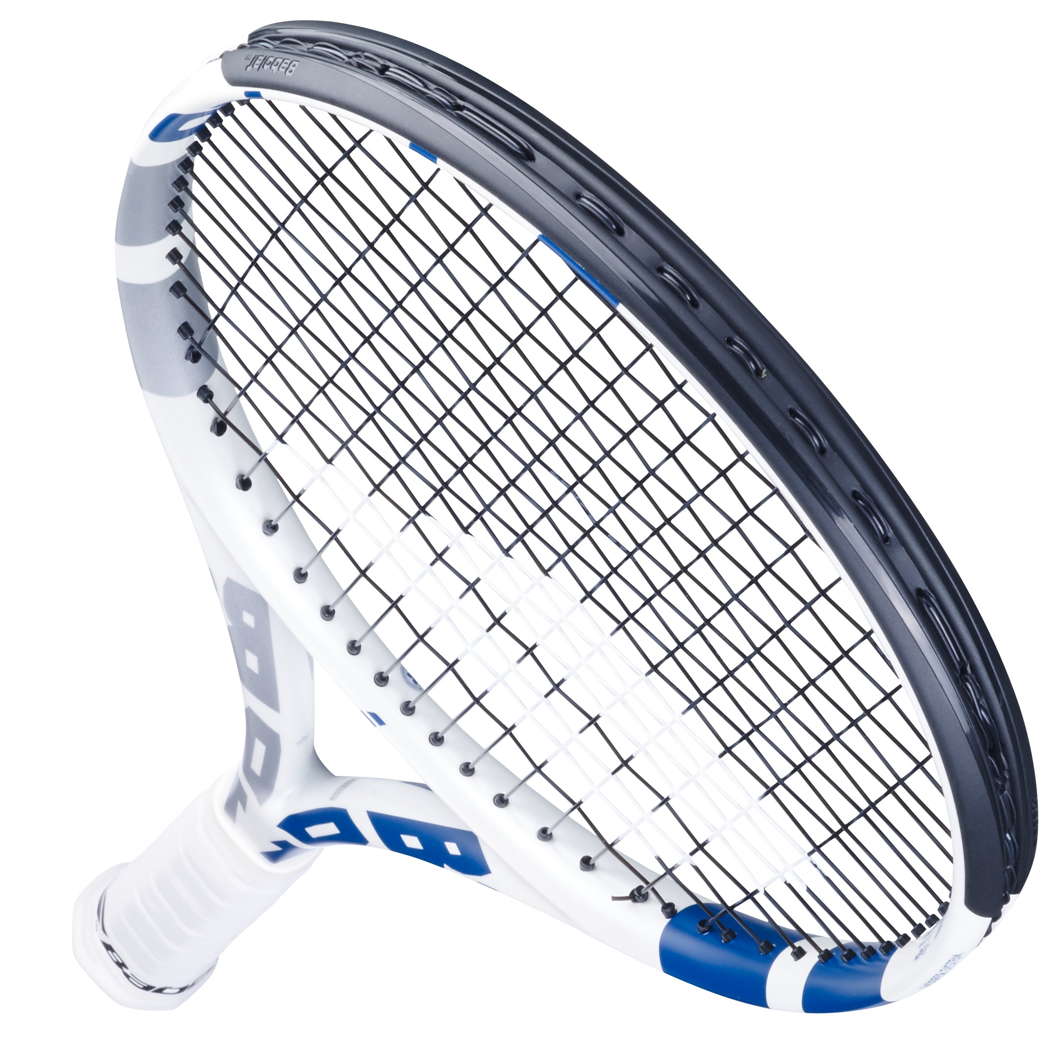 Babolat Boost Drive Wimbledon Strung Tennis Racquet (White/Blue)