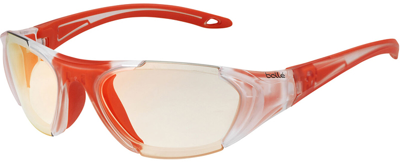 12482 Bollé Field Sport Sunglasses (Crystal/Orange)